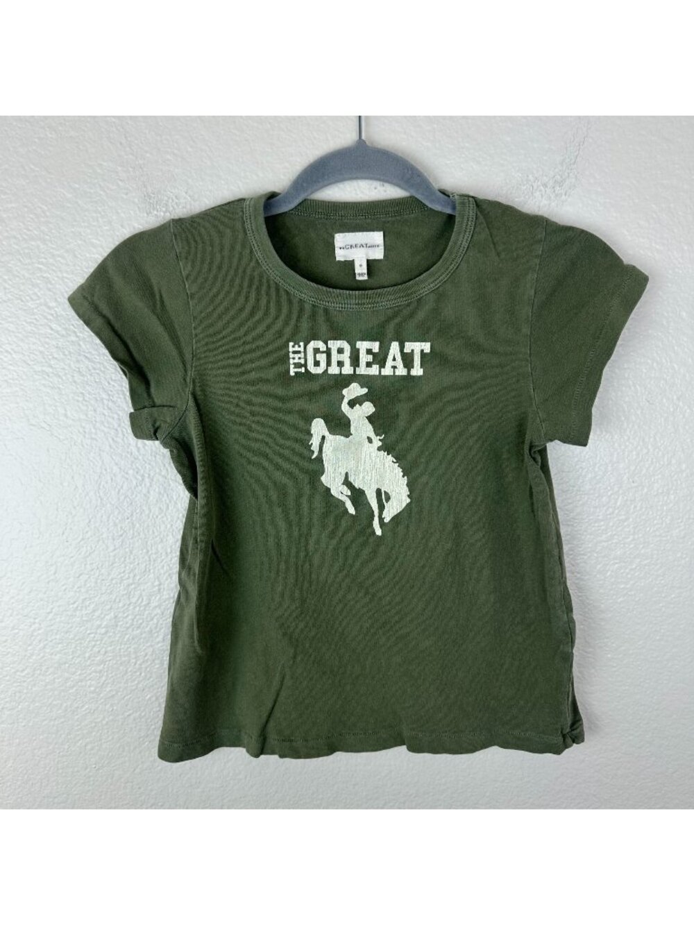The Great. Kids Cowboy Tee 10 Cotton Soft Lightweight Breathable Short Sleeve